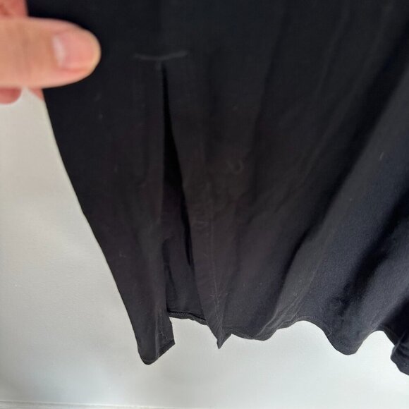 Soft Surroundings Rosarita Applique Dress Black Floral Whimsigoth Small - Picture 3 of 13